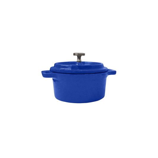 MINI OLLA DE HIERRO FUNDIDO BLEU MARSEILLE 230ML