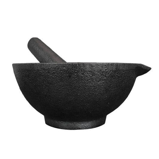 MORTERO DE HIERRO FUNDIDO 13 CM – TRADICIÓN, FUERZA Y SABOR AUTÉNTICO