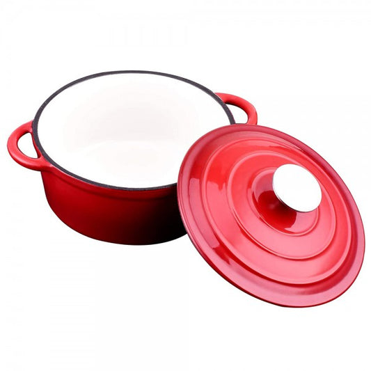 OLLA HIERRO FUNDIDO REDONDA ROUGE BORDEAUX 3LTS