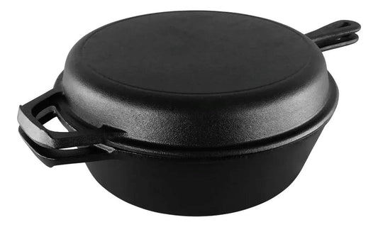 SARTEN HIERRO FUNDIDO 2 EN 1