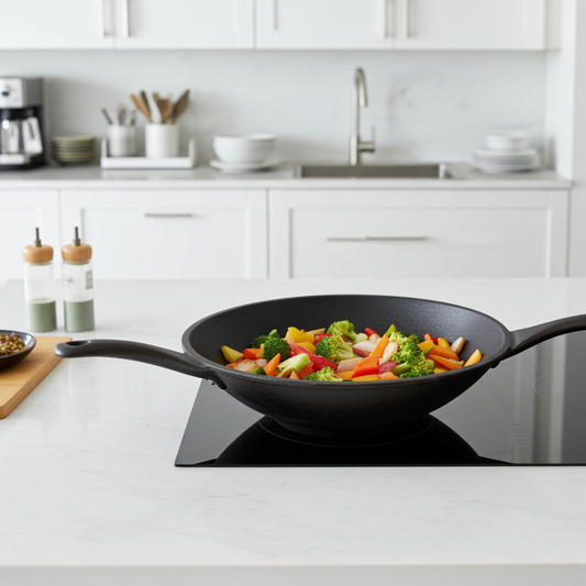 Wok de Hierro Fundido 32 Cm