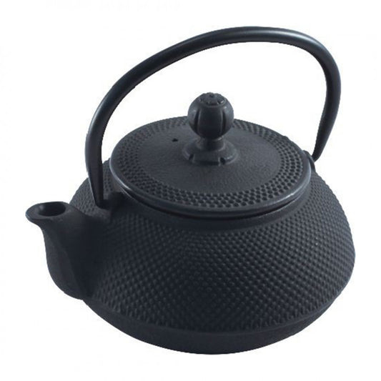 TETERA HIERRO FUNDIDO NEGRA 0.6L